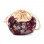Embroidered Jewellery Pouch 9.2 x 12cm (5 Pcs)